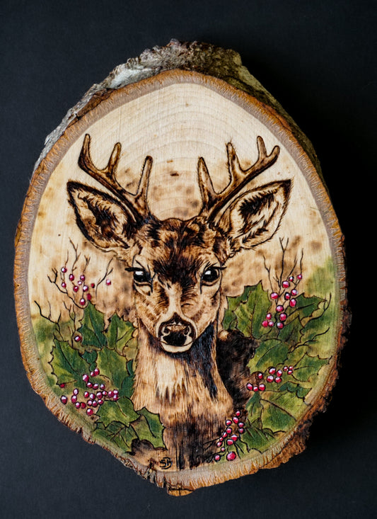 Deer plaque